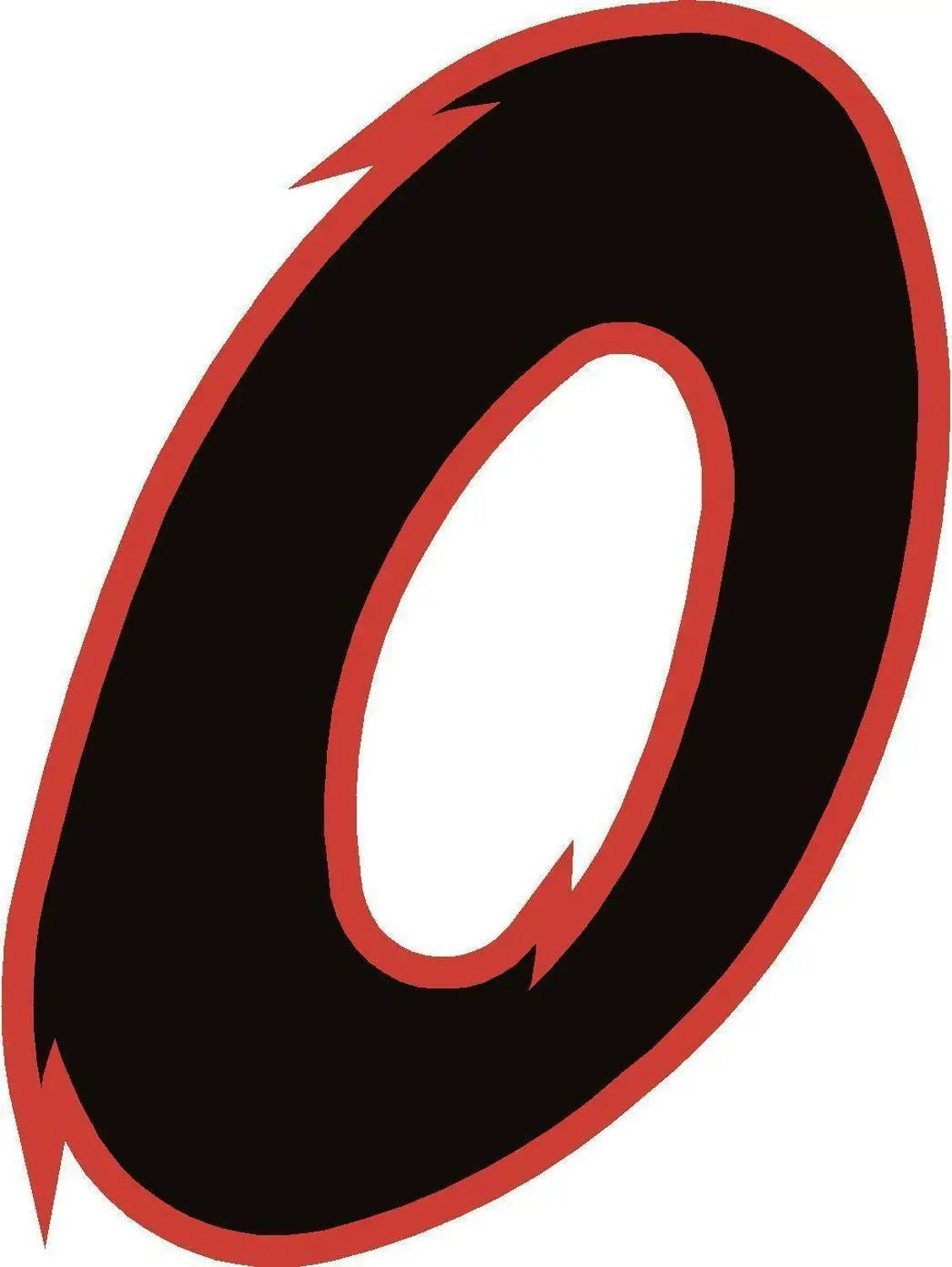 13 см гоночные цифры Стиль 2 черные/оранжевые виниловые наклейки для мотоцикла |