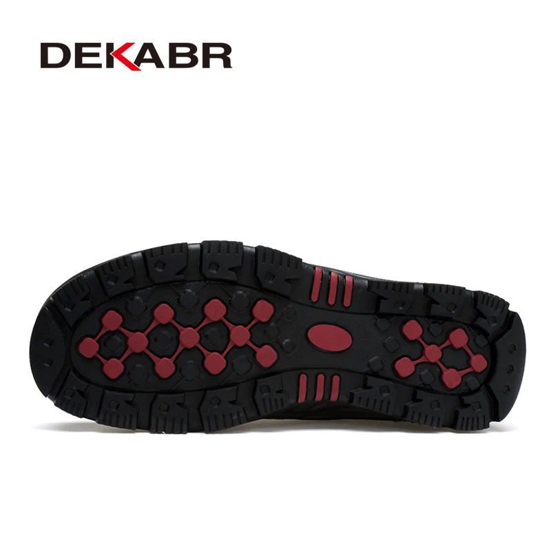 DEKABR/мужские ботинки из натуральной кожи Высококачественные ботильоны Сезон