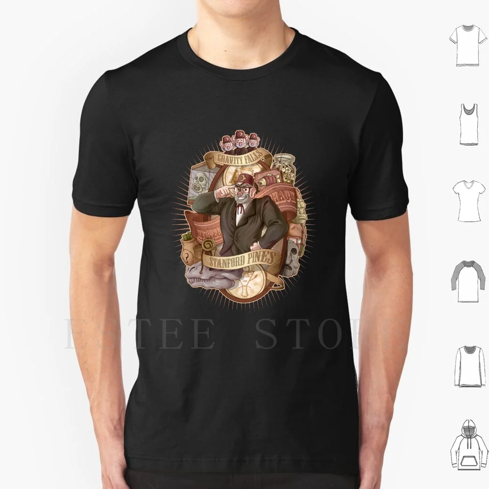 

Stan The Man T Shirt Cotton Men DIY Print Stan Grunkle Pine Mystery Shack
