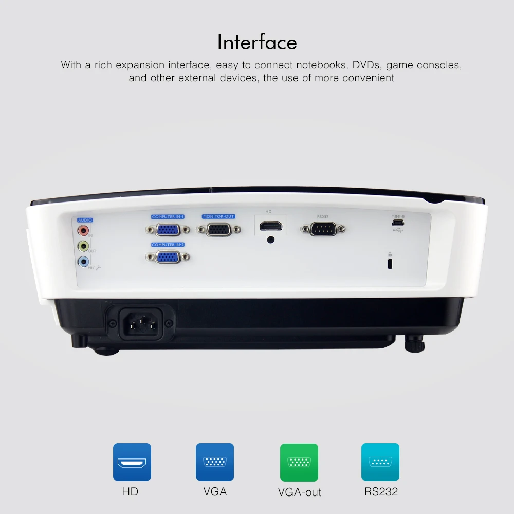 BYINTEK облако K5 Short Throw 4000ANSI Full HD 1080P дневной свет заднего видео DLP 3D проектор для Кино