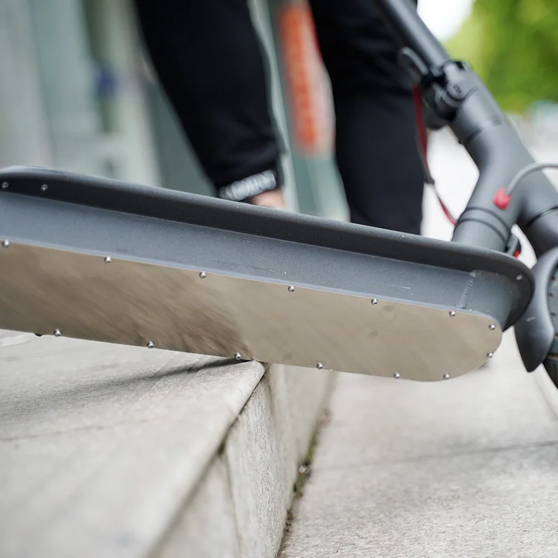 Scooter Chassis Cover For Xiaomi Mijia M365 Bottom Battery Non-Slip Plate Guard Armor Safer Parts | Спорт и развлечения