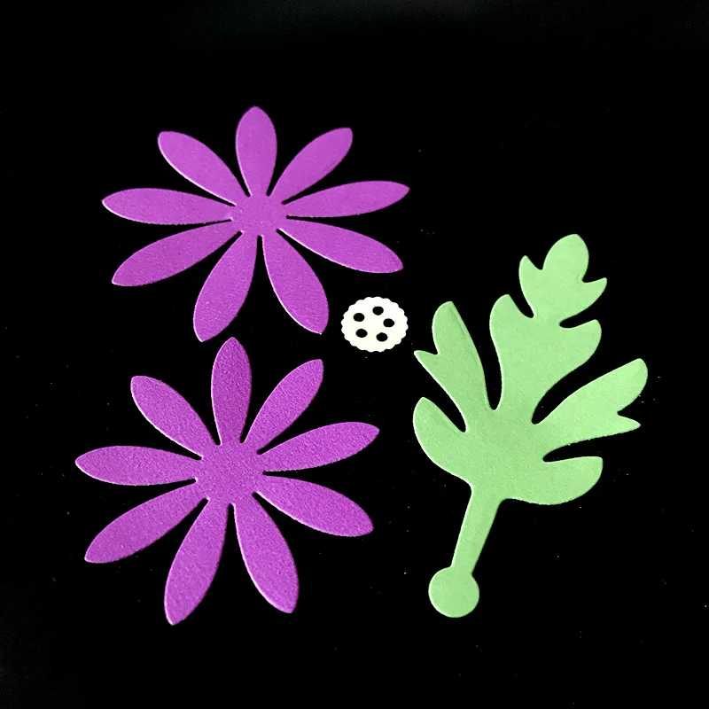 3D Цветы металлические штампы трафареты для скрапбукинга тиснения штампованные