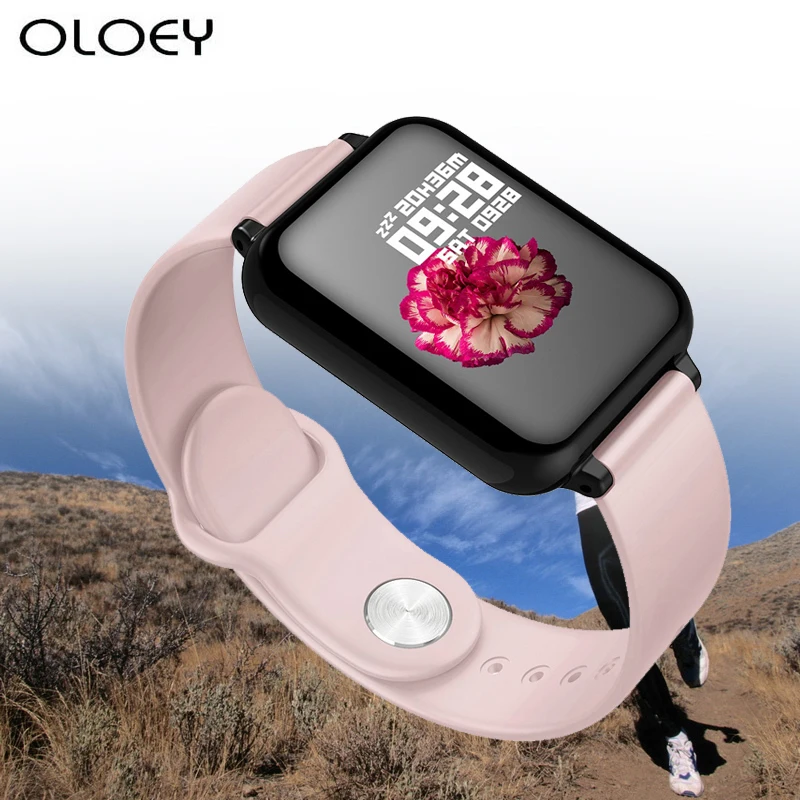 

Smart Bracelet Smart Band Watch Sport Fitness Heart Rate Blood Pressure Blood Oxygen Step Waterproof Color Screen Message Push