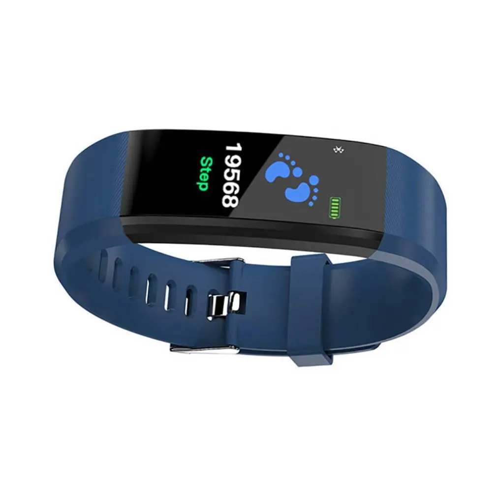 

115 Plus Bluetooth Smart Watch Heart Rate Monitor Smart Bnad Fitness Tracker Bracelet Waterproof Smart Clock Dropshipping