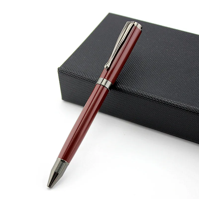 Металлическая шариковая ручка из нержавеющей стали с гравировкой Мужская для