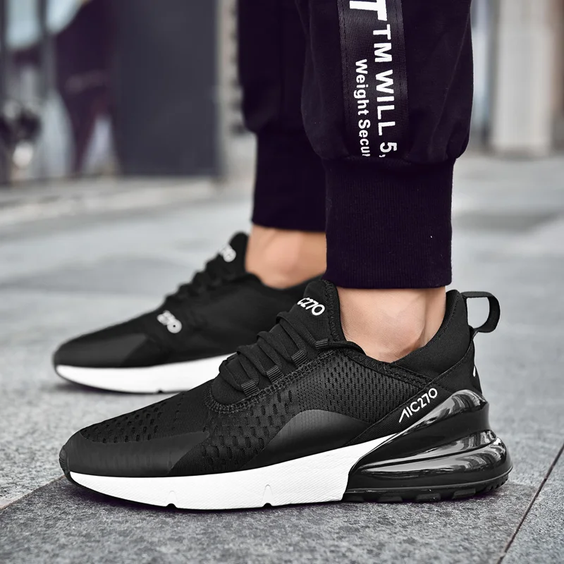 

GINITA Men Air Cushion Fashion Sneakers Men's Brand Casual Shoes Outdoor Running Shoes Male Sport Footwear Big Size 47 Sneakers