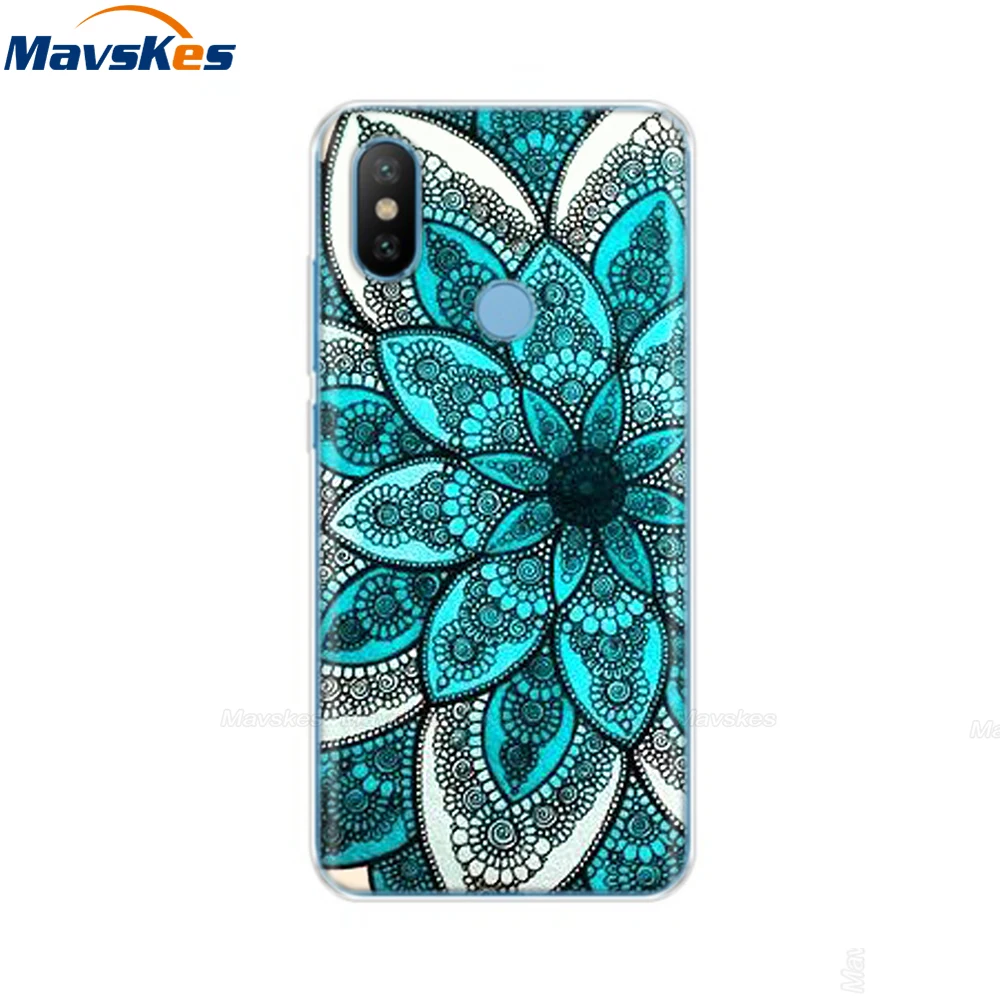 Силиконовый чехол для телефона для Xiaomi mi A2 Lite, чехол с рисунком, мягкая задняя крышка из ТПУ, чехол для телефона для Xiomi mi A2 mi A2 LITE, бампер - Цвет: 20