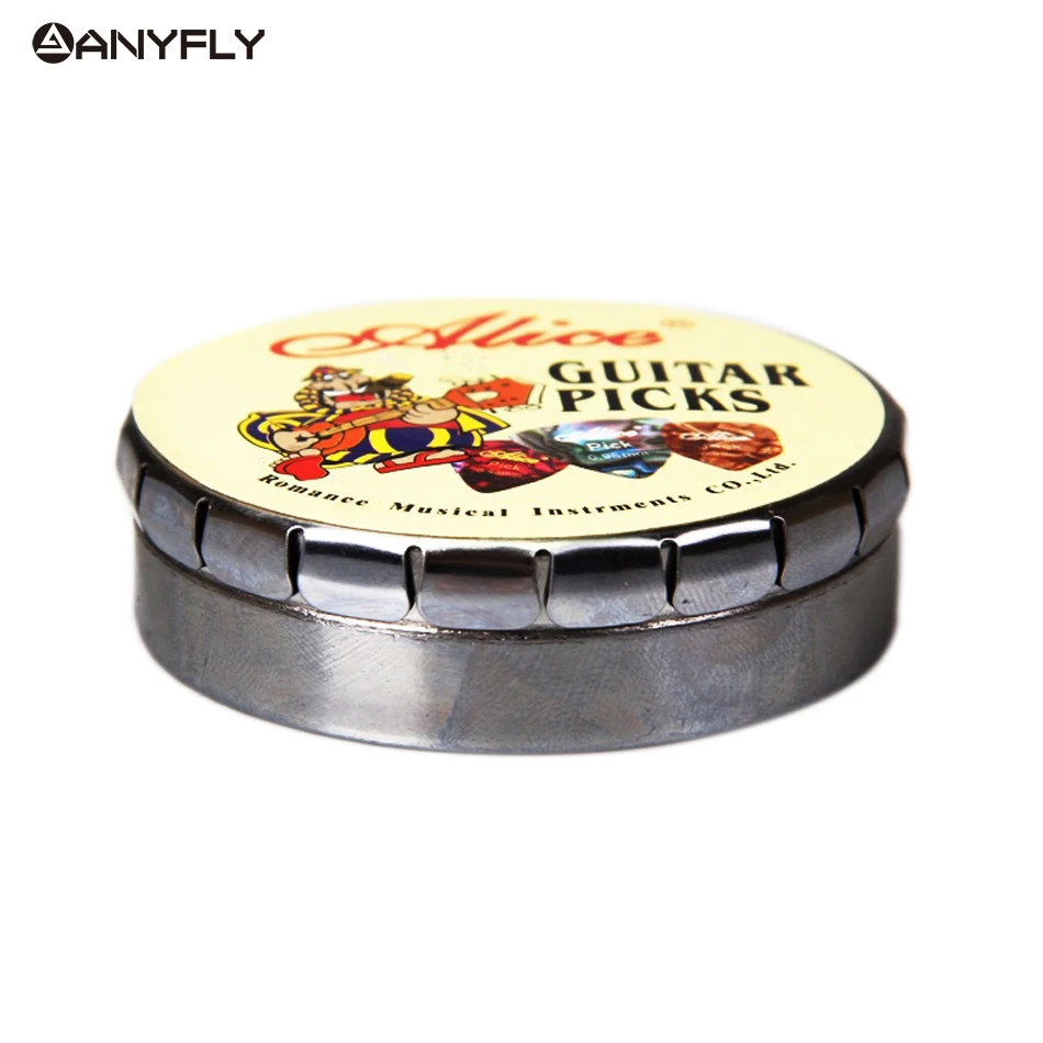 alice 12 stück akustische elektrische gitarre picks celluloid plektren mit runde metall picks sammlung box fall free global shipping