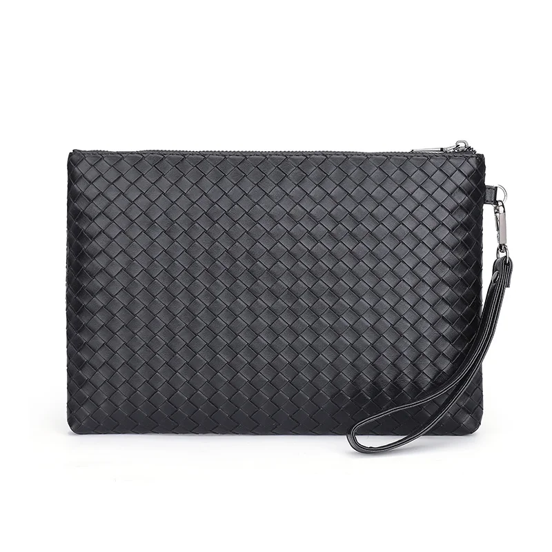 

Knitting Pattern Tiger Head Man Clutch Wallet Long Design Fashion Man Clutches Purse Business Male Mobile Bag 3 Sizes