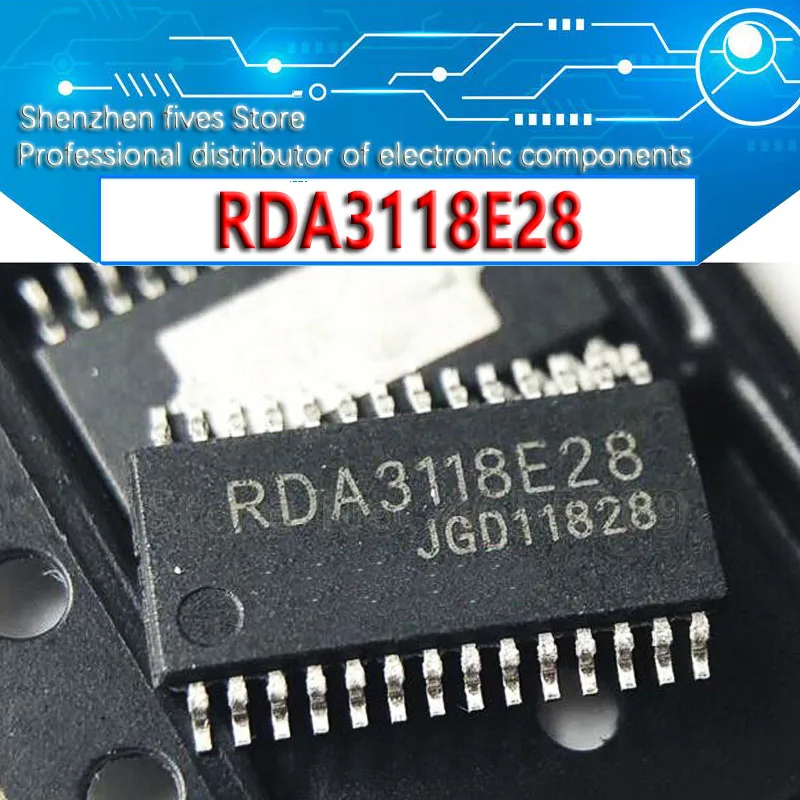 

(5-10 шт.) 100% новый набор микросхем RDA3118E28 sop-28
