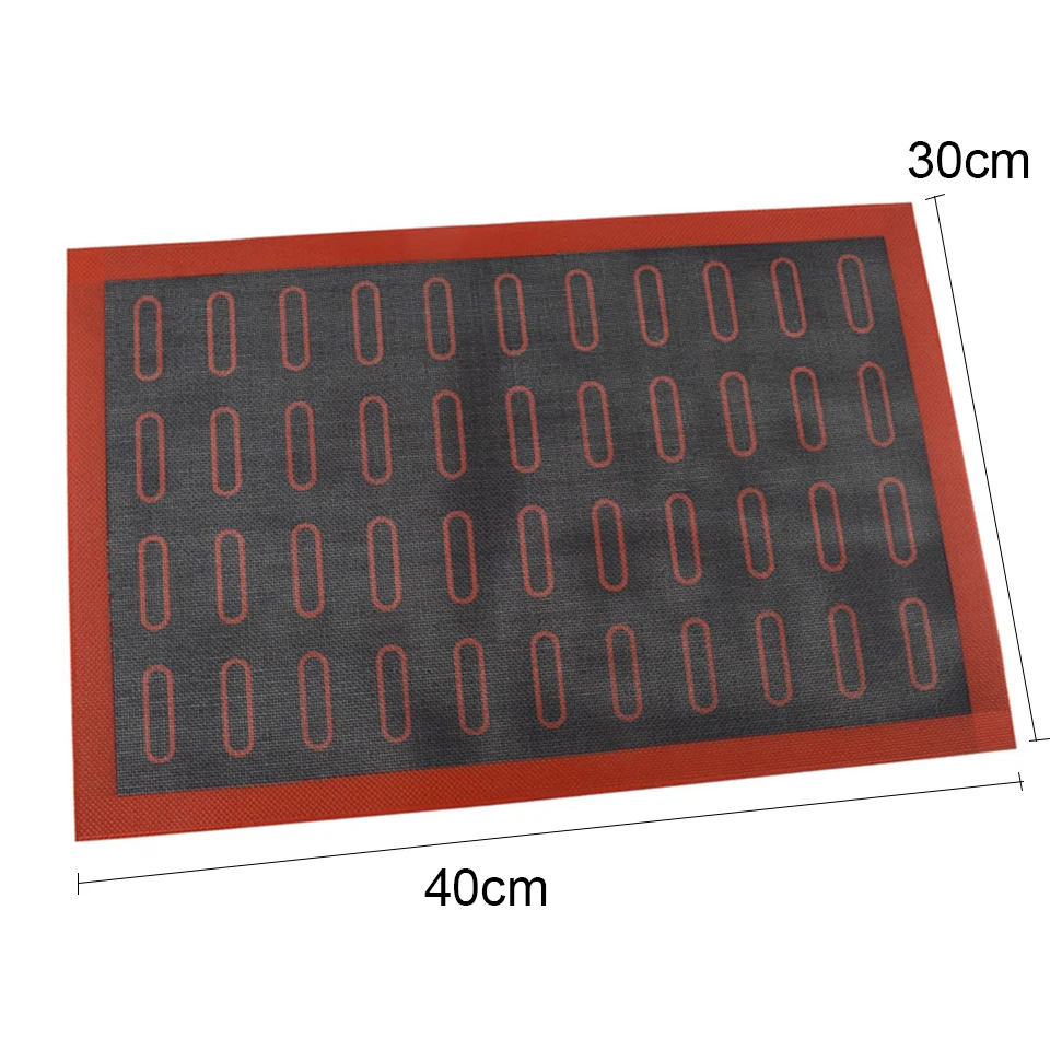 Стекловолоконный коврик для выпечки Transhome 30*40 см антипригарный силиконовый