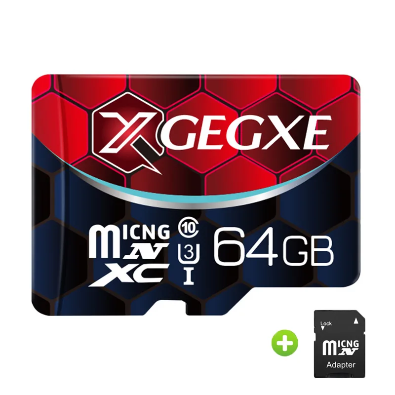 64GB-Adapter Карта памяти XGEGXE 8 ГБ 16 ГБ 32 ГБ 64 Гб 256 Гб класс 10 U1 Micro SD 128 ГБ de memoria высокоскоростная флеш-карта памяти TF микро SD для смартфона стол - Емкость: 64GB-Adapter