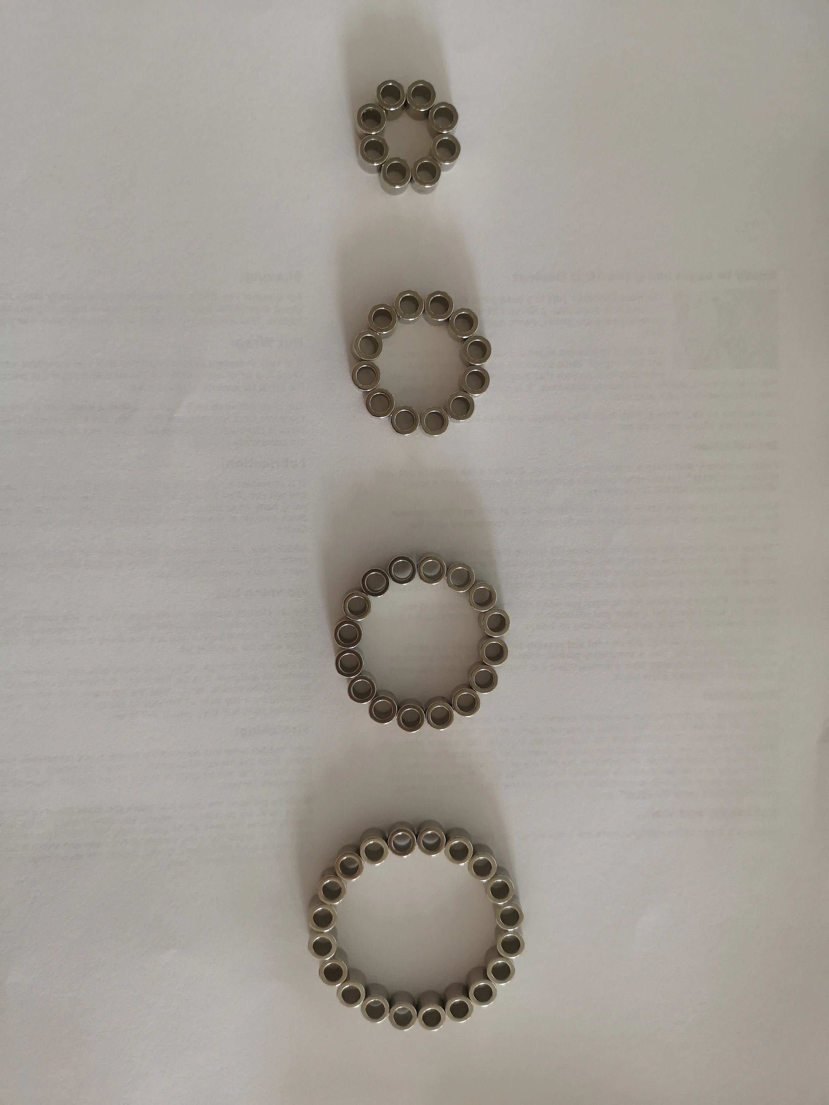 Магнитные бусины из нержавеющей стали кольцо металлическое на сосок для мошонки