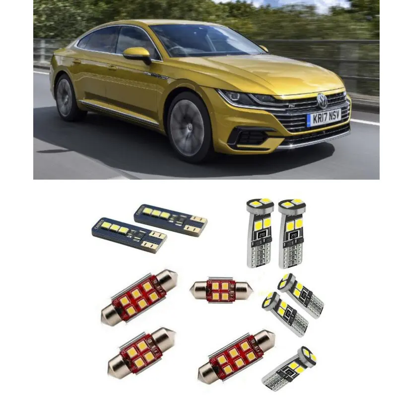 

Car Accessories Car Led Interior Light Kit For Volkswagen VW Arteon 2017 - 2021 Error Free White 6000K Super Bright