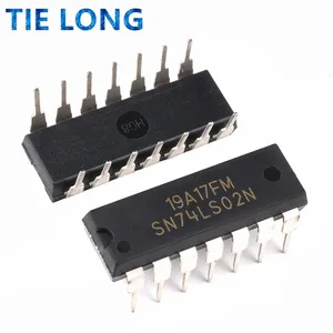 10PCS HD74LS02P DIP14 HD74LS02 DIP SN74LS02N 74LS02 SN74LS02 DIP-14 new and original IC