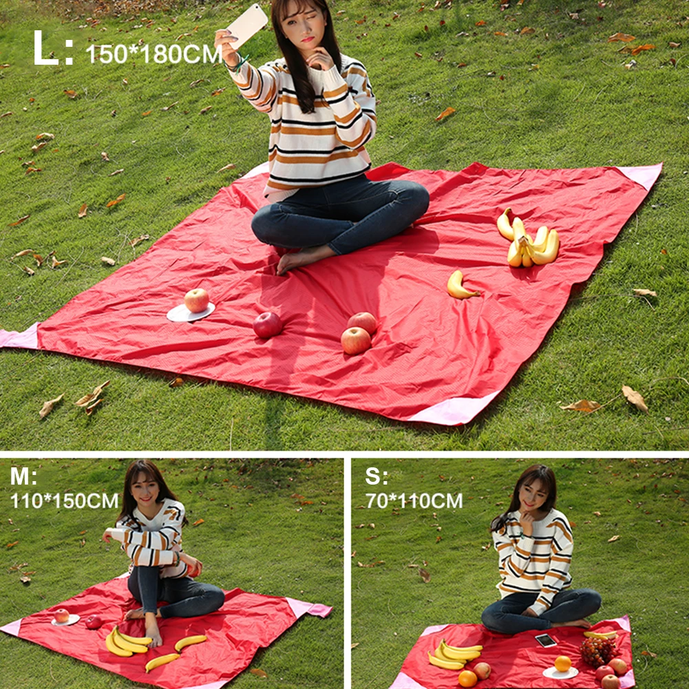 

Mat Foldable Camping Mattress Multifunctional Portable Camping Baby Climbing Outdoor Waterproof Beach Mat Camping Picnic Blanket