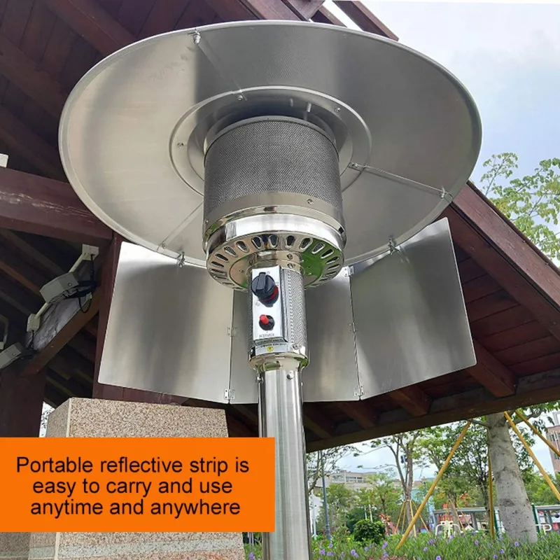 

Winter Outdoor Warm Patio Heater Courtyard Reflector Shield Heaters For Patio Propane Natural Gas Courtyard Heater Reflector X