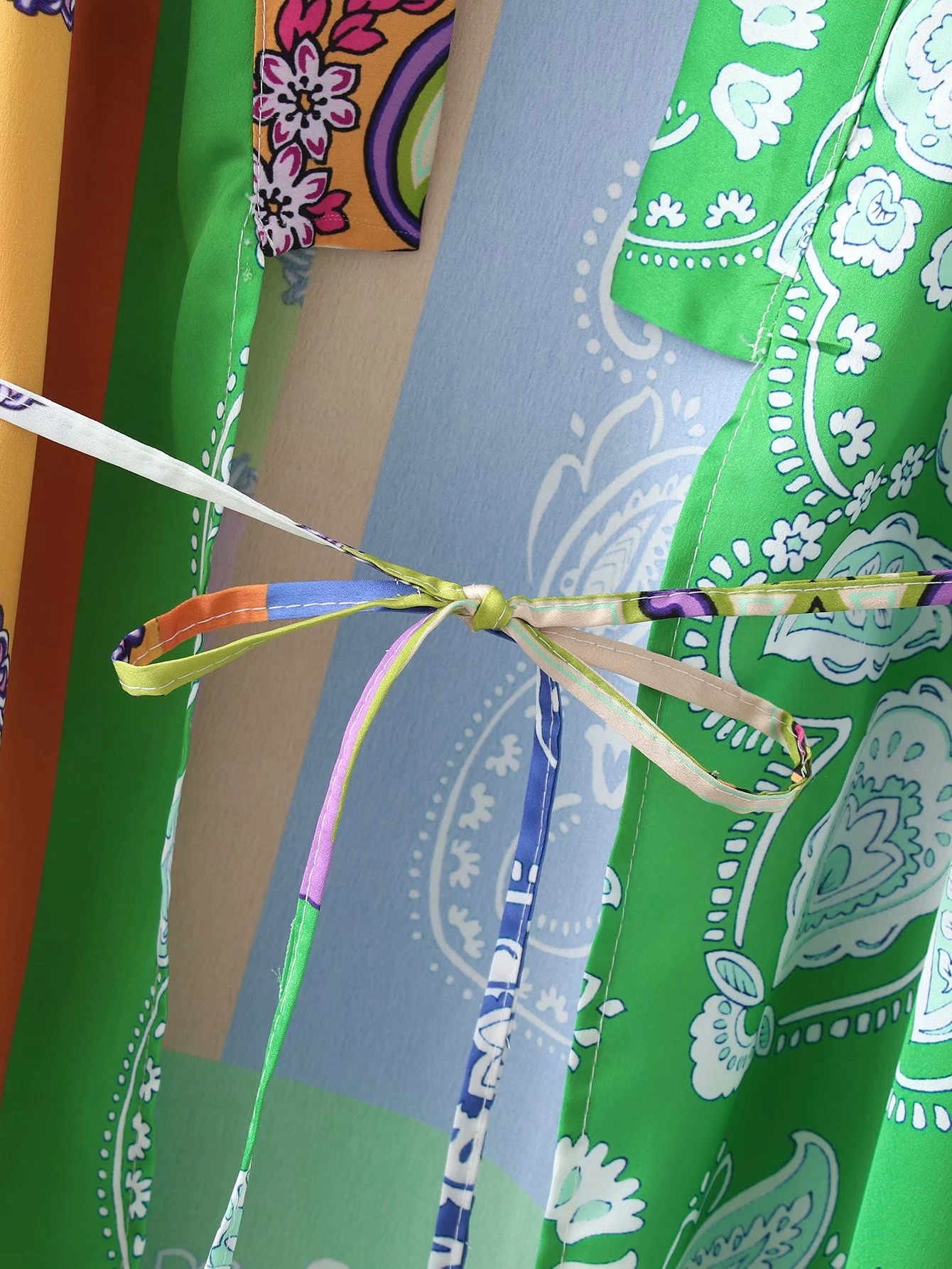 

Women Print Satin Oversized Long Kimono Cardigan Blouse Summer 2021 Fashion Ladies Beach Wear Cover Up Shirt Female Top