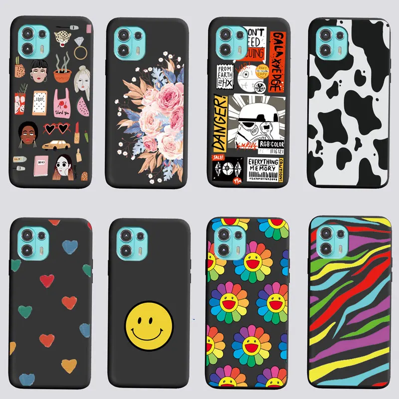 Funda de silicona blanda para móvil, carcasa trasera de TPU para Motorola...