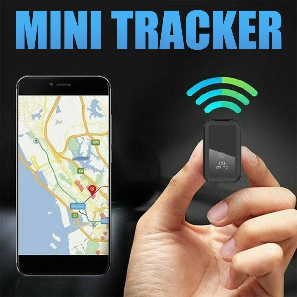 Автомобильный мини-GPS-трекер HD микрофон Wi-Fi + LBS GPS устройство против потери