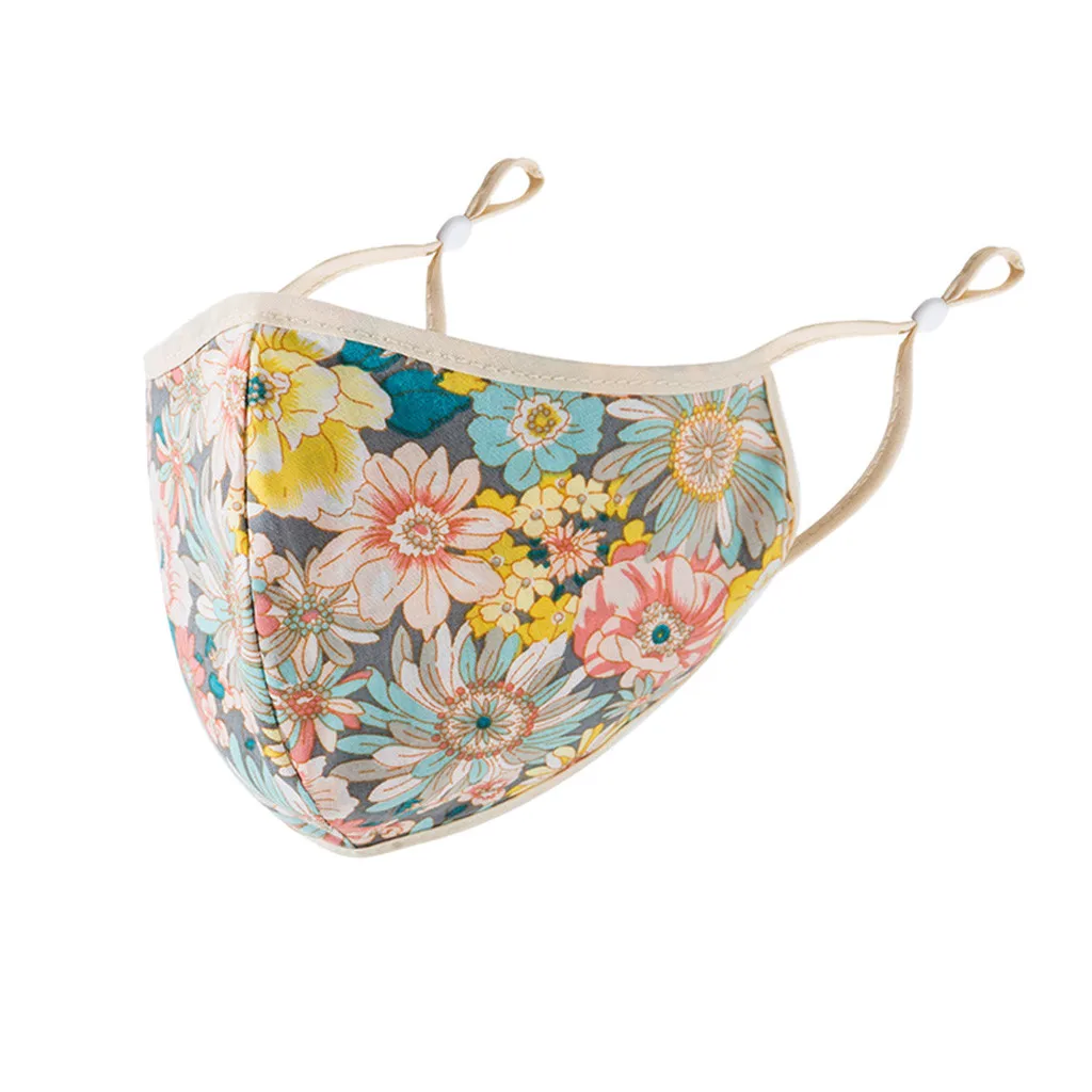 Многоразовые Регулируемые моющиеся флаконы с цветочным принтом для взрослых