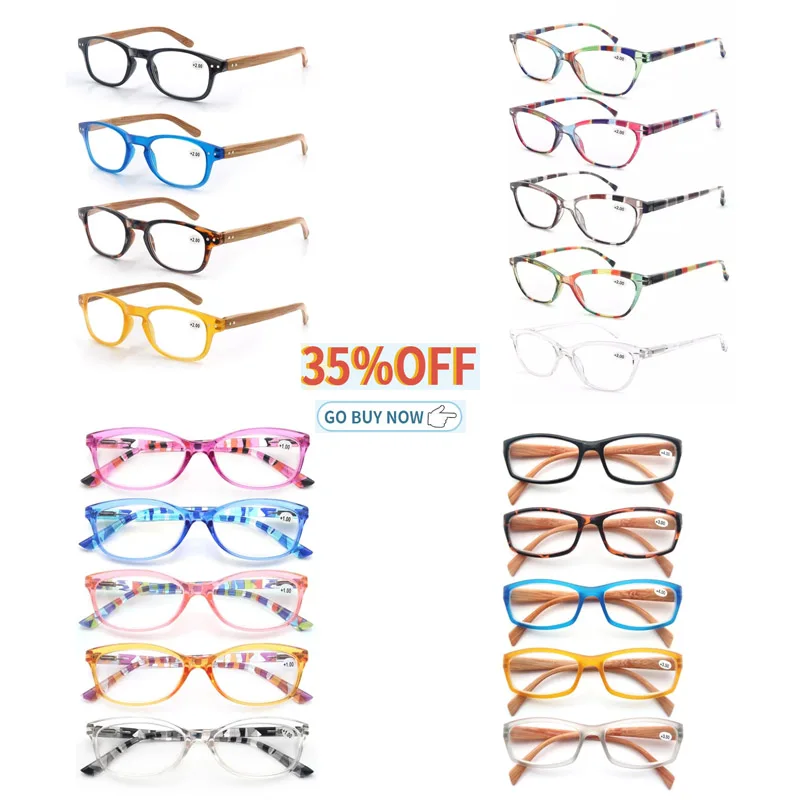 Очки для чтения Для женщин мужские стильные в стиле ретро на квадратном овальные