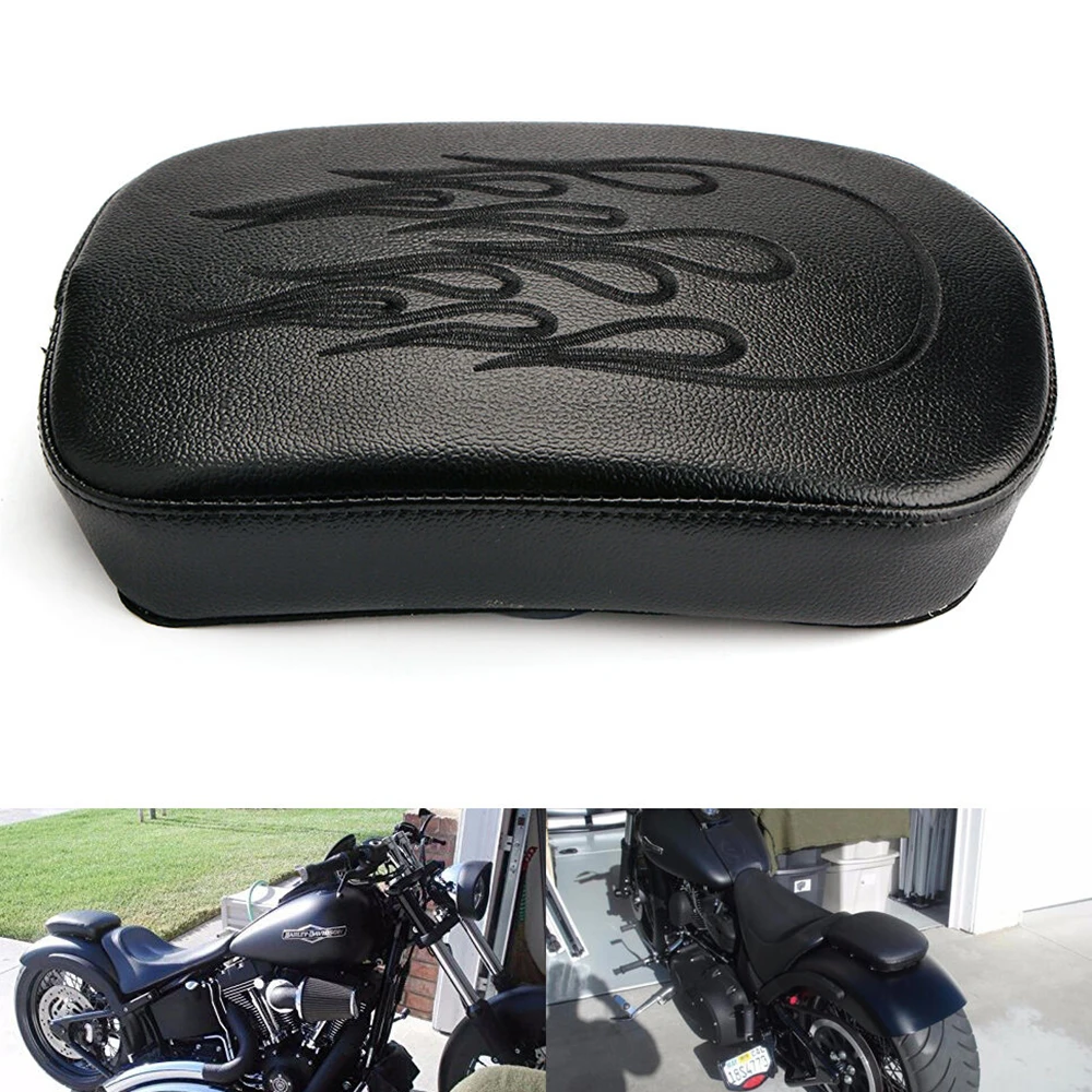 Подушка для пассажирского сиденья мотоцикл Задняя Замена универсальные кожаные