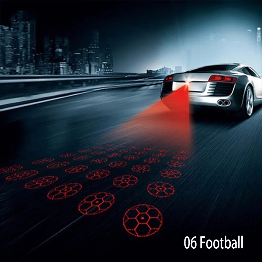 Универсальный светодиодный автомобильный мотоциклетный лазерный