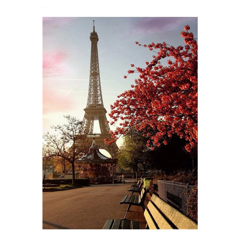 5D DIY пейзажи алмазная живопись Вышивка Полная компьютерная Алмазная мозаика