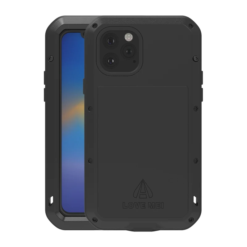 Грязеотталкивающий противоударный алюминиевый чехол с гориллой для iPhone 11 Pro Max 6 5