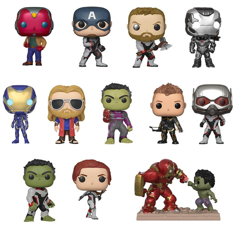 

Marvel Avengers Thor Black Widow Hulk Action Figure Figurine Doll Collectible Model Toys Kids Decoration Christmas Gift Boys
