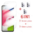Закаленные очки galaxi a52s для samsung a 52s, Защитное стекло для объектива камеры sansung a 52 a52s a51 a 51, защитные стекла для экрана