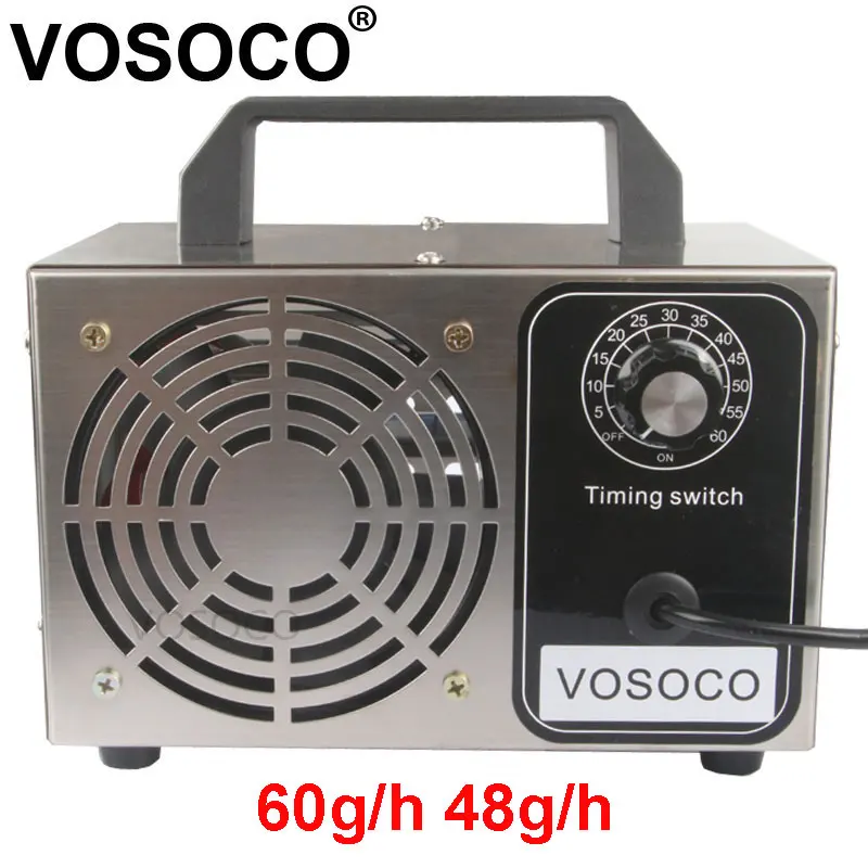 60g озонирование генератор 48 Гц/ч Портативный озонатор очиститель воздуха