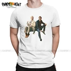 Мужские футболки с ремешком кто-то, хорошие O мужские s нестираемые Топы Aziraphale Crowley, Винтажная футболка с круглым вырезом, футболки