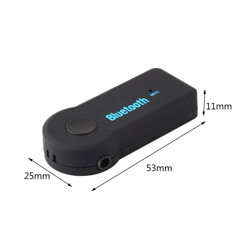 Беспроводной Bluetooth 3 5 мм AUX аудио стерео музыка автомобильный микрофон приемник 0