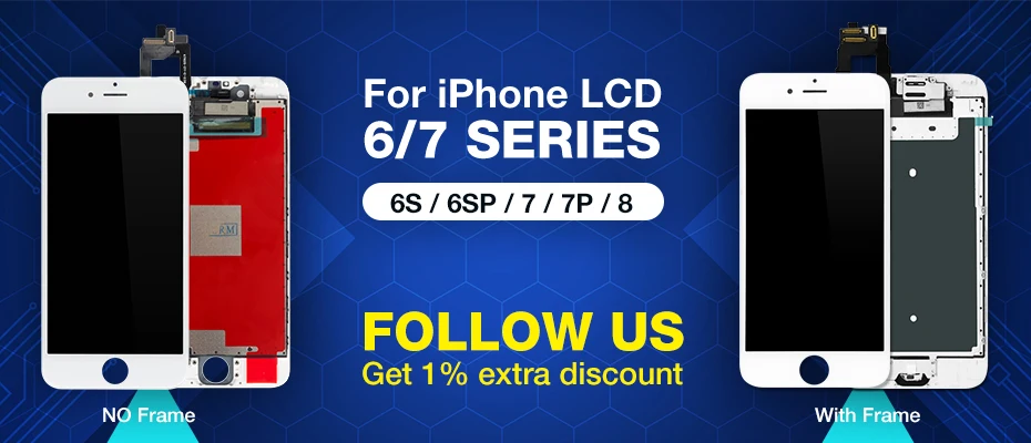 Полный комплект ЖК-дисплей для iPhone 6/6 P/6 S/6 S Plus OEM дисплей с кнопкой домой фронтальная камера динамик Digitzer сенсорный экран
