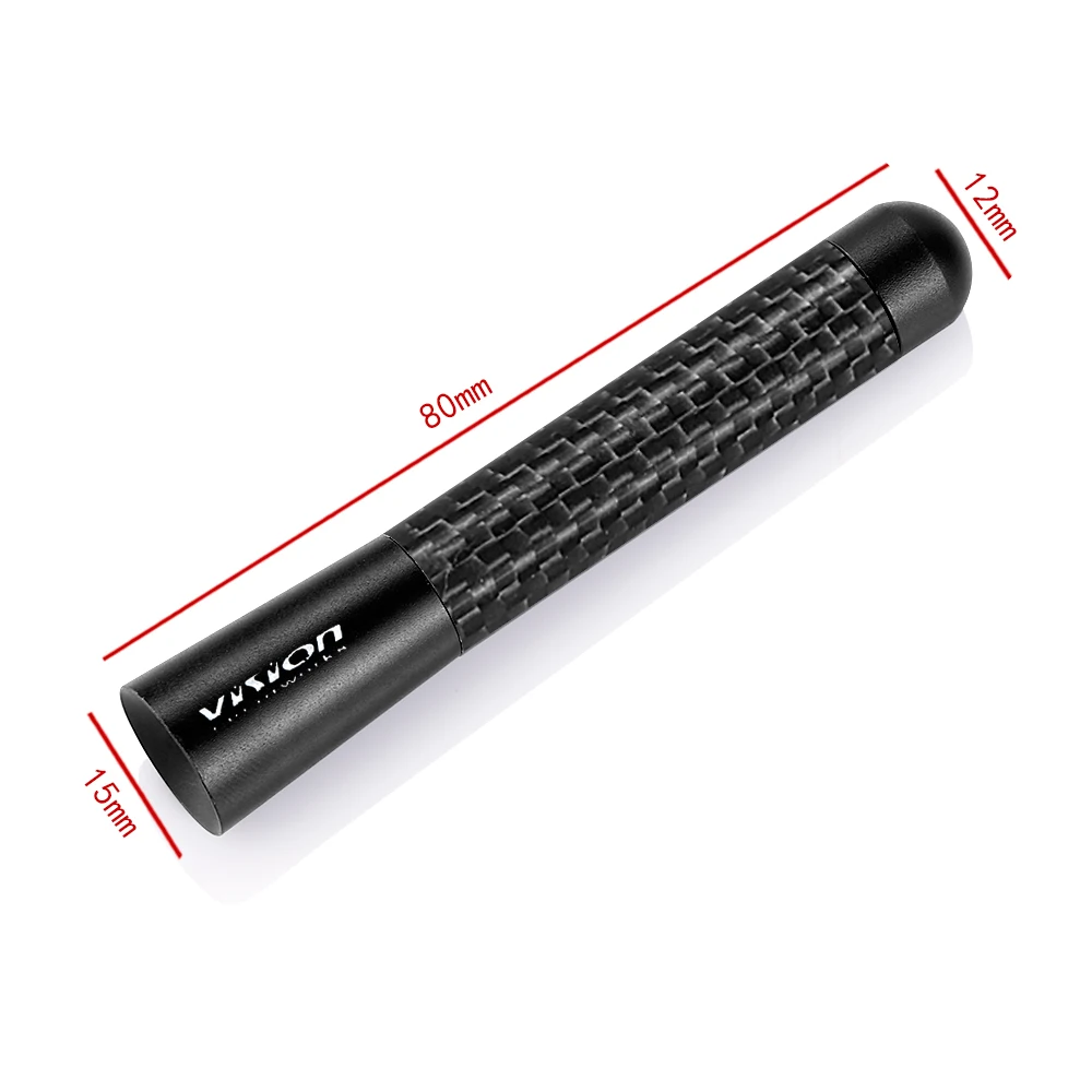 Высокое качество 8 см углеродного волокна автомобиля антенны для Ford focus 2 и 3. fiesta