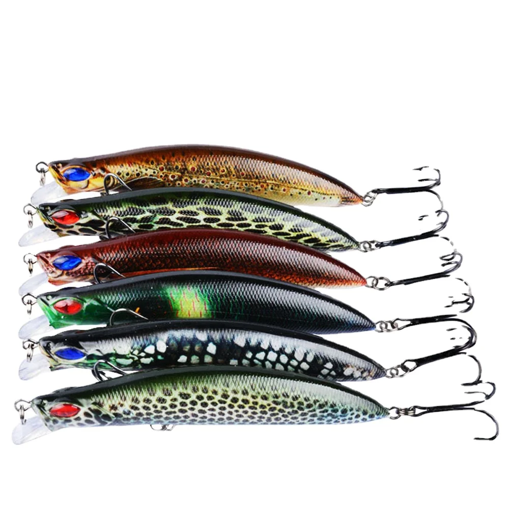 

Luya bait color painting series false bait 12.3cm/15g bionic bait floating Mino hard bait fishing lures