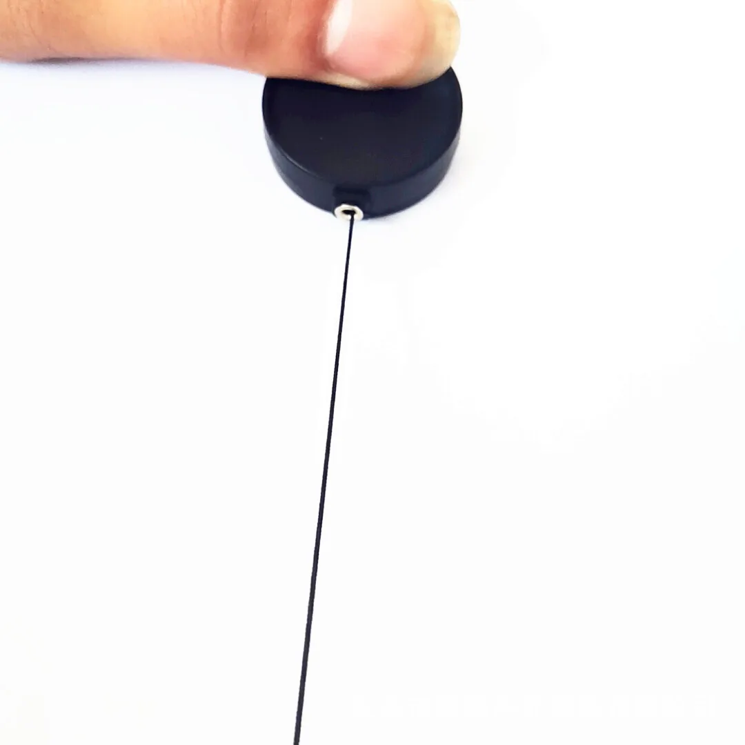 

Retractable Pull Badge Reel ABS Plastic ID Name Tag Card Badge Holder Reels Key Ring Chain Clips Nurse Accessories