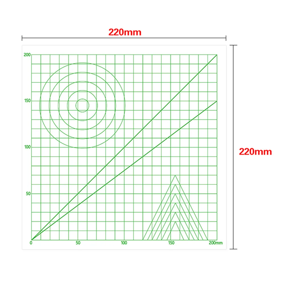 3D печать Ручка коврик доска для рисования с мульти формы основной шаблон товары