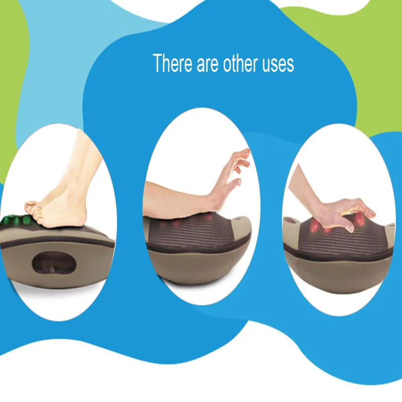 Массажер для спины массажер талии массажная подушка расслабляющая заднюю часть