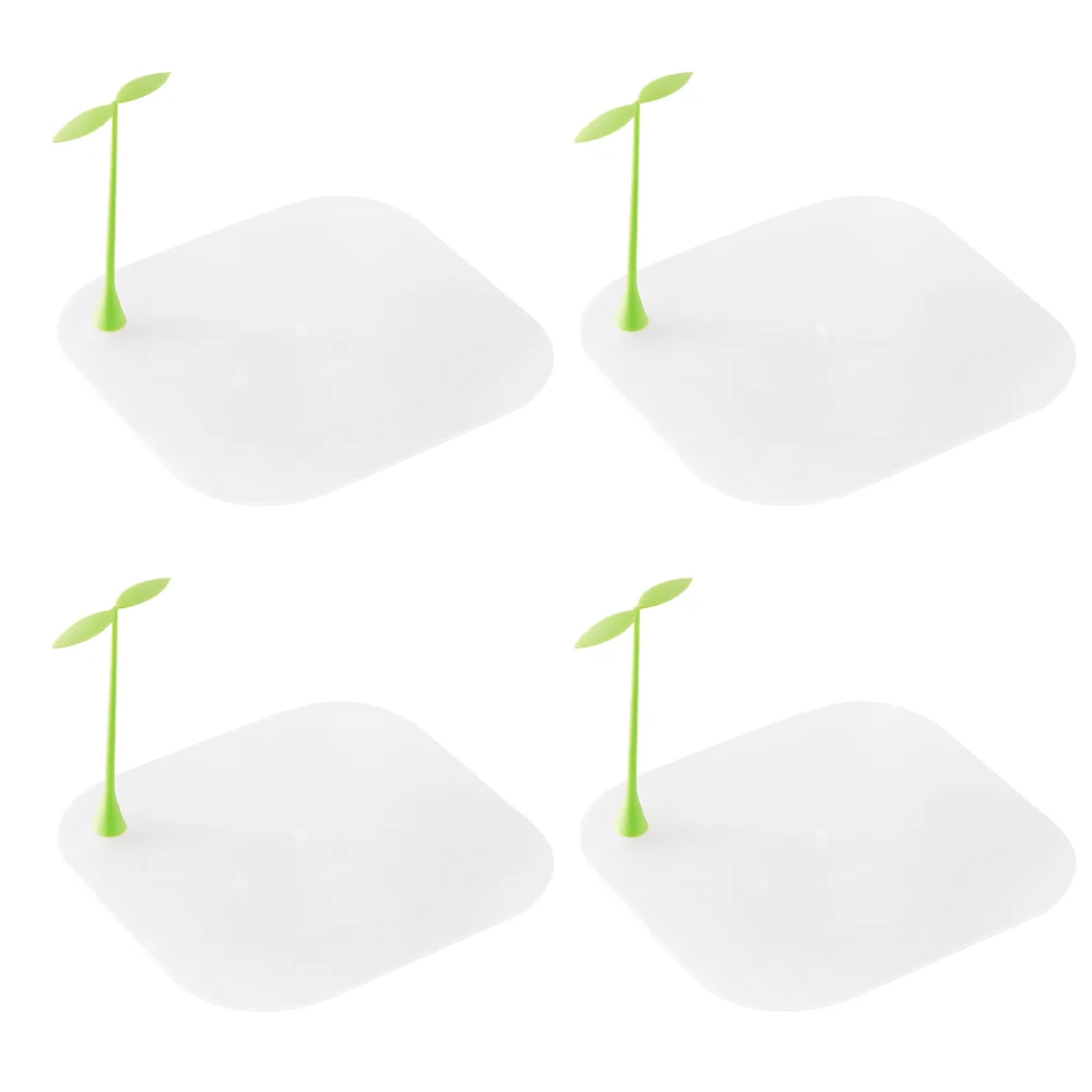 

4pcs Flat Bathtub Drain Plugs Flat Tub Stoppers Flat Bath Drain Stoppers