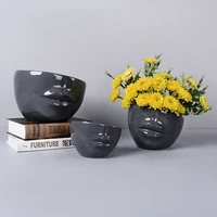 nordic home furnishings ceramic flowerpot gardening flowerpots for office greening industrial decoration of living room