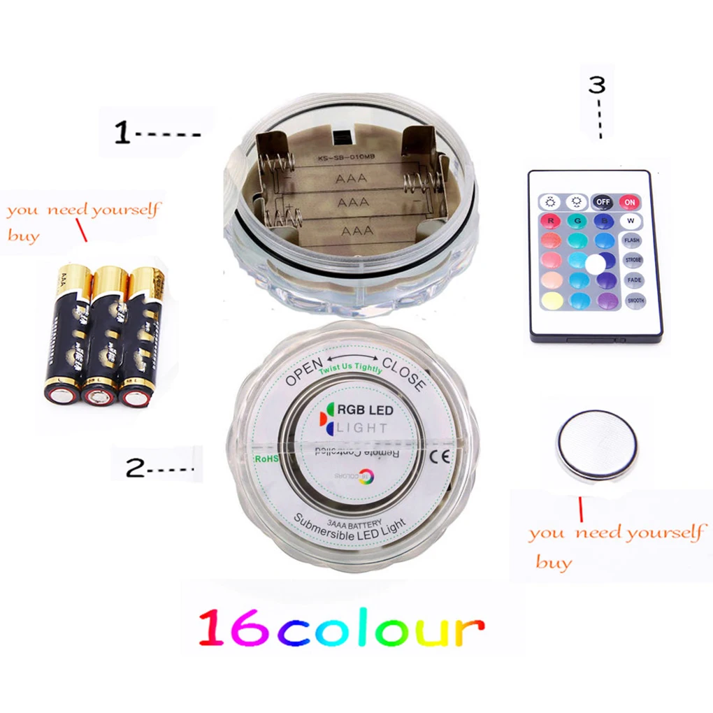 Replacement for Hookah Shisha LED Light Bar Festive Party Decoration Remote Control Nargile Chicha Accessories |