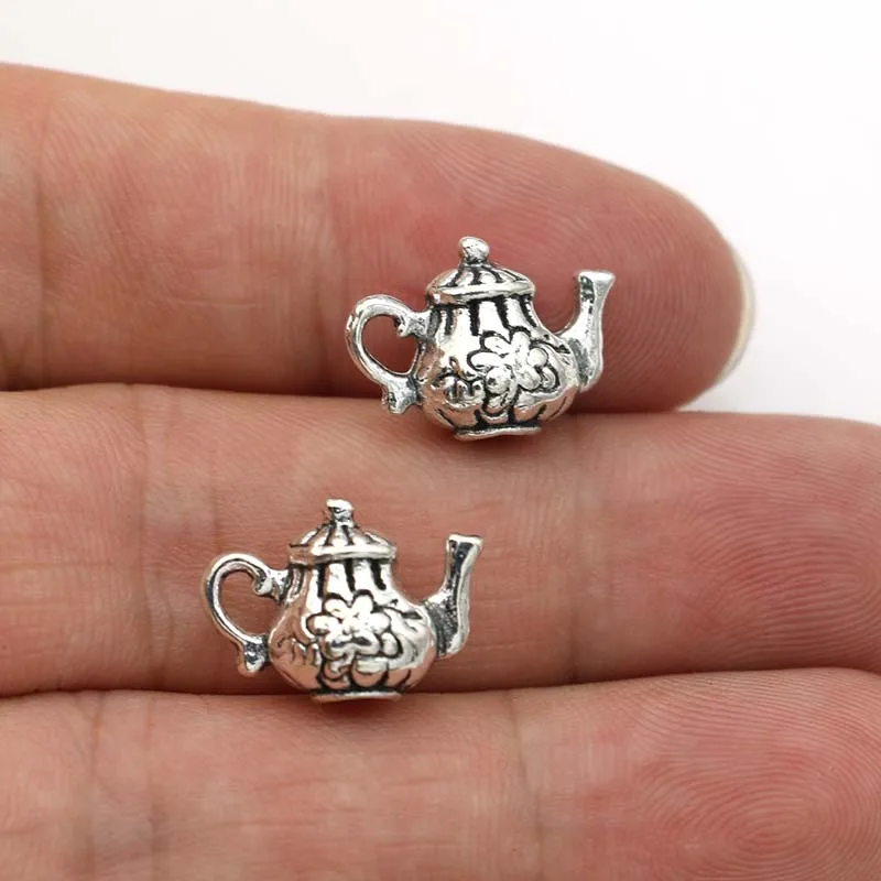 Посеребренные Подвески JAKONGO в античном стиле для изготовления ювелирных изделий