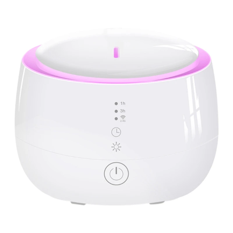 

Air Humidifier Home Bedroom Silent USB Humidifier Office Desk Smart Humidifier 7-Color Light 300ML for ALEXA(EU Plug)