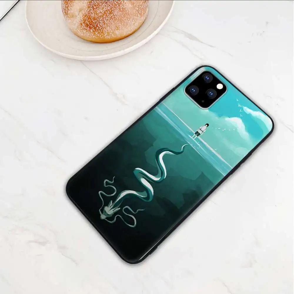 

Lovely Cartoon Spirited Away Ghibli Mobile Telephone Cover For Xiaomi Redmi 4X 5 Plus 6 6A 7 7A 8 8A 9 Note 4 8 T 9 Pro Max Case