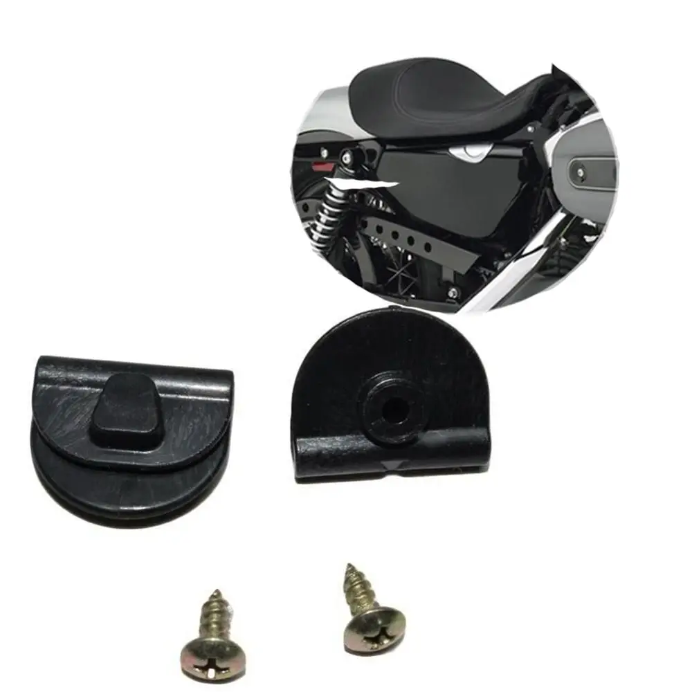 2 шт. боковая крышка батареи Зажимы монтажные комплекты для Harley Sportster 48 72 XL 883 1200