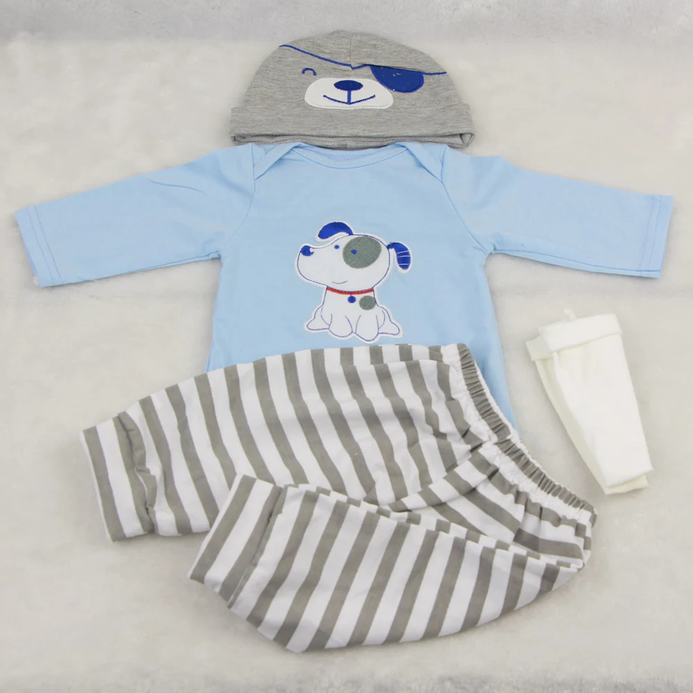 Одежда для кукол D224 22 ~ 23 дюймов кукла Bebe Reborn куклы аксессуары девочка