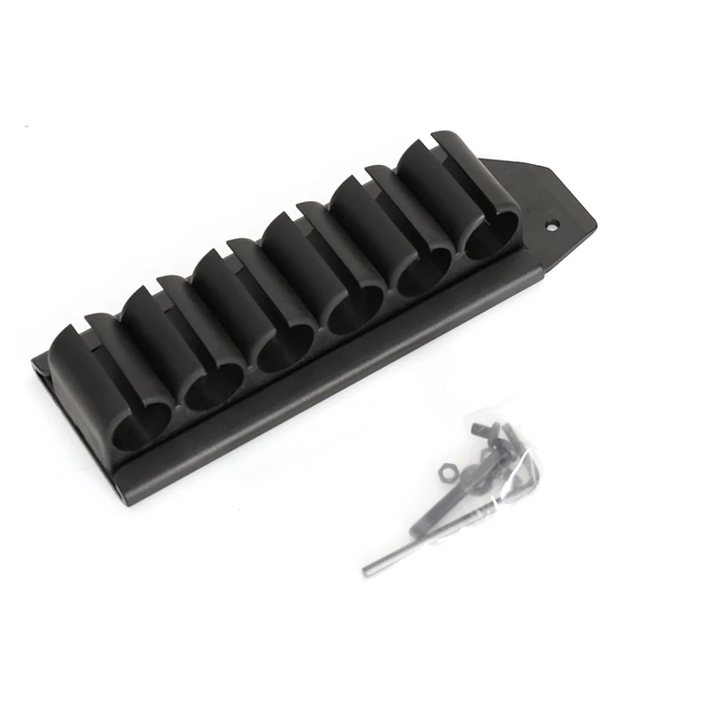 

Tactical Hunting Shot*gun Quick Detach Side Saddle For 6 Round Saddle Plate Kit ForMossberg 500 59590 12 Gauge M870